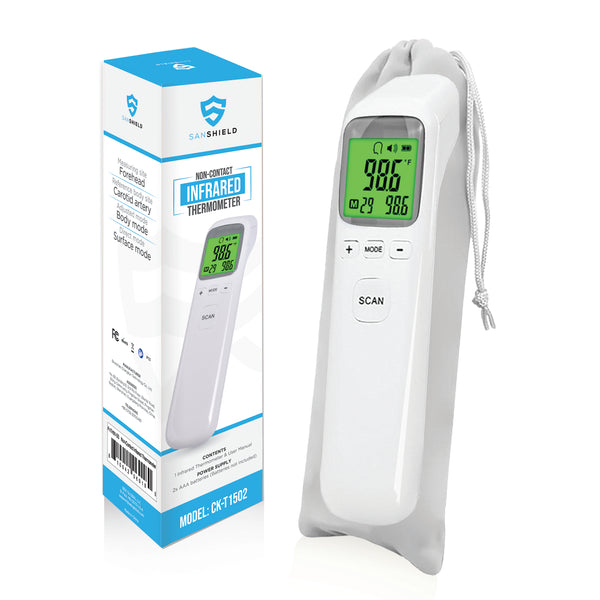 Non-Contact Forehead Thermometer - Infrared Digital Thermometer for Adults Kids Elderly